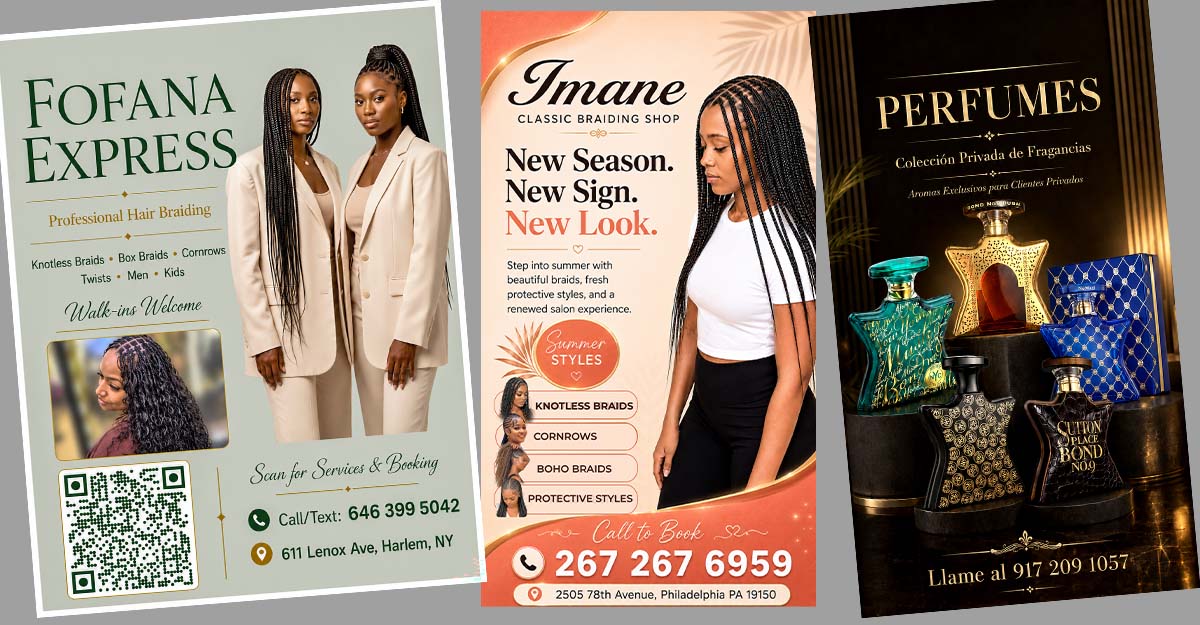 Storefront business visual by PrintExpress Digital Studio